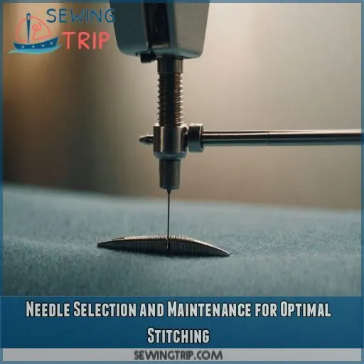 Needle Selection and Maintenance for Optimal Stitching