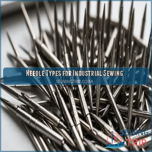 Needle Types for Industrial Sewing