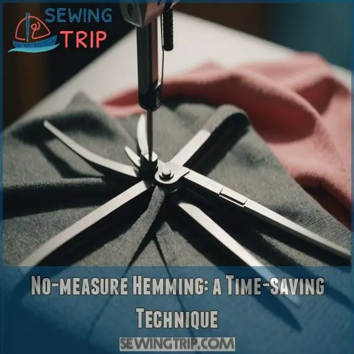 No-measure Hemming: a Time-saving Technique