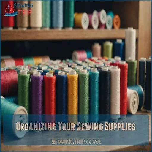 Organizing Your Sewing Supplies