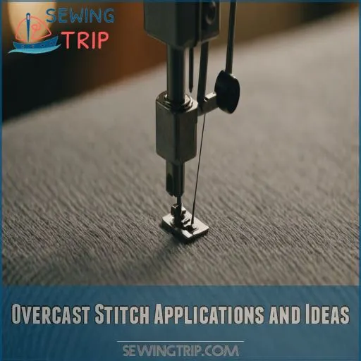 Overcast Stitch Applications and Ideas