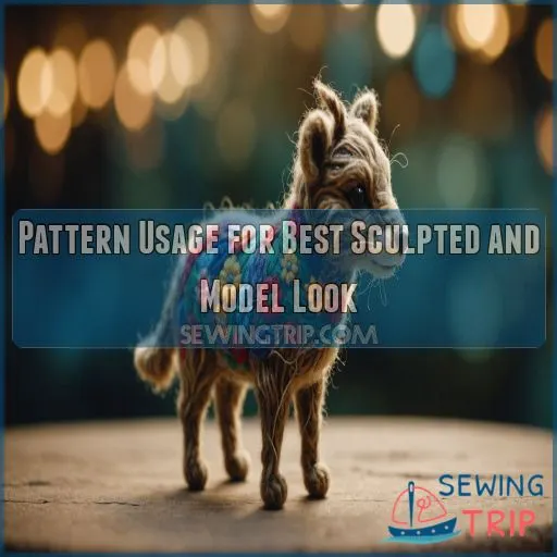 Pattern Usage for Best Sculpted and Model Look