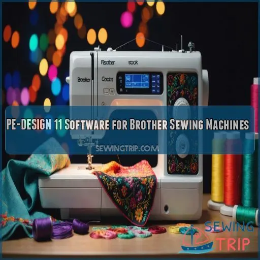 PE-DESIGN 11 Software for Brother Sewing Machines