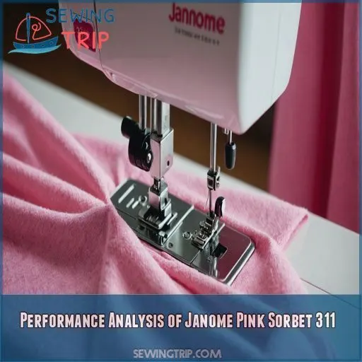 Performance Analysis of Janome Pink Sorbet 311