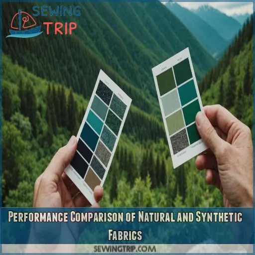 Performance Comparison of Natural and Synthetic Fabrics