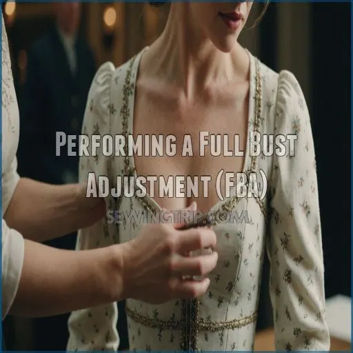 Performing a Full Bust Adjustment (FBA)