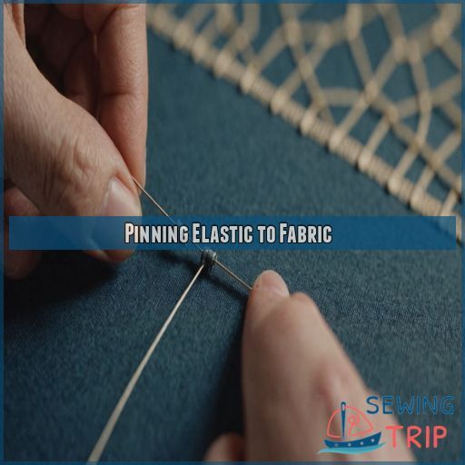 Pinning Elastic to Fabric