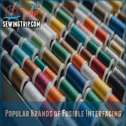 Popular Brands of Fusible Interfacing