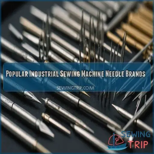 Popular Industrial Sewing Machine Needle Brands