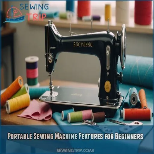 Portable Sewing Machine Features for Beginners