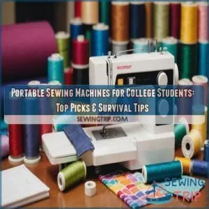 Portable sewing machines for college students