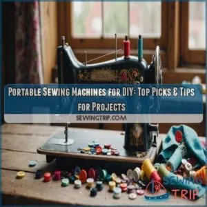 Portable sewing machines for DIY