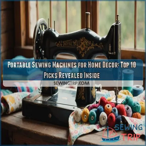 Portable sewing machines for home decor projects