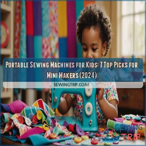 Portable sewing machines for kids