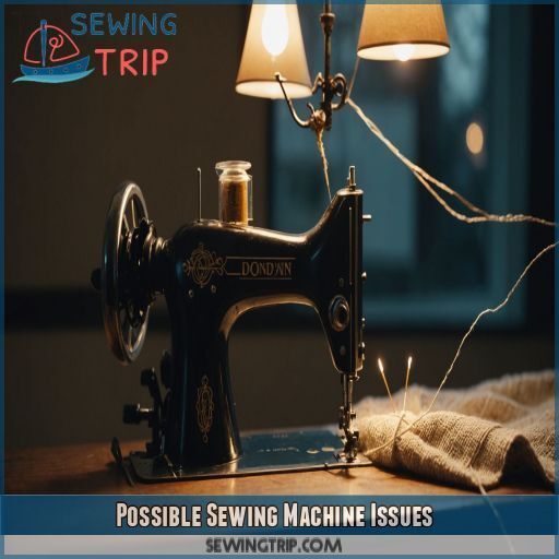 Possible Sewing Machine Issues Possible Sewing Machine Issues