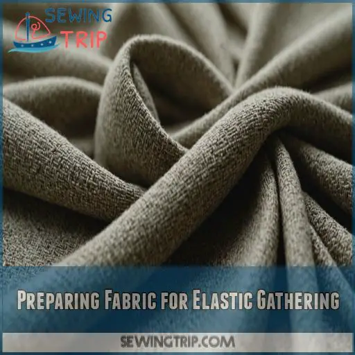 Preparing Fabric for Elastic Gathering Preparing Fabric for Elastic Gathering