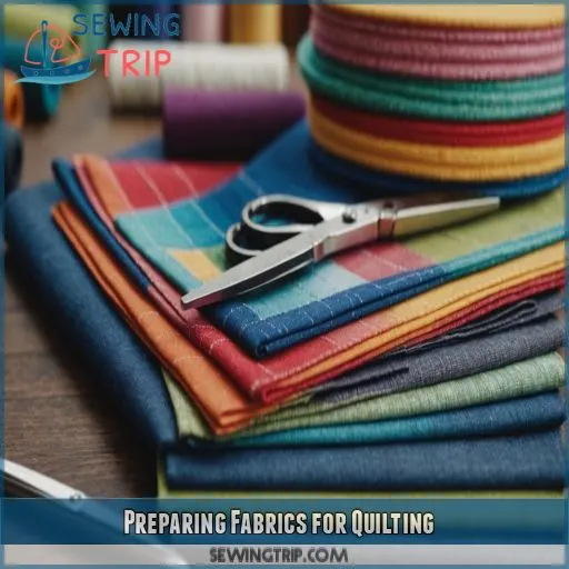 Preparing Fabrics for Quilting