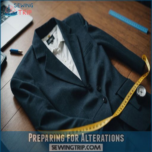 Preparing for Alterations Preparing for Alterations