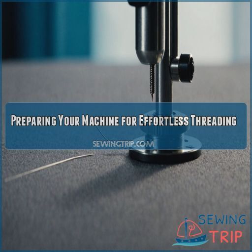 Preparing Your Machine for Effortless Threading Preparing Your Machine for Effortless Threading