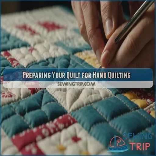 Preparing Your Quilt for Hand Quilting