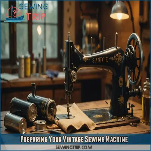 Preparing Your Vintage Sewing Machine Preparing Your Vintage Sewing Machine