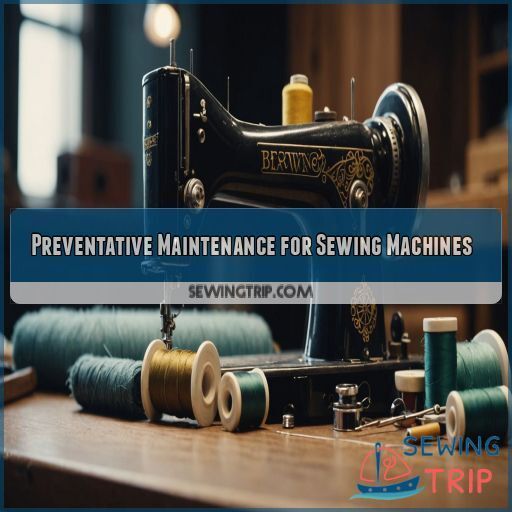 Preventative Maintenance for Sewing Machines Preventative Maintenance for Sewing Machines
