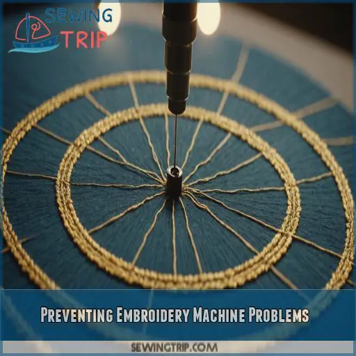 Preventing Embroidery Machine Problems