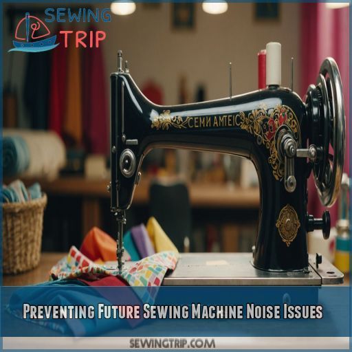 Preventing Future Sewing Machine Noise Issues