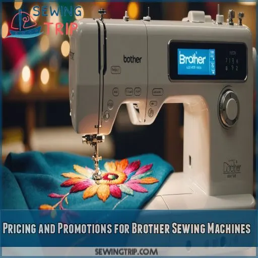 Pricing and Promotions for Brother Sewing Machines