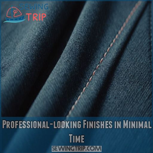 Professional-looking Finishes in Minimal Time