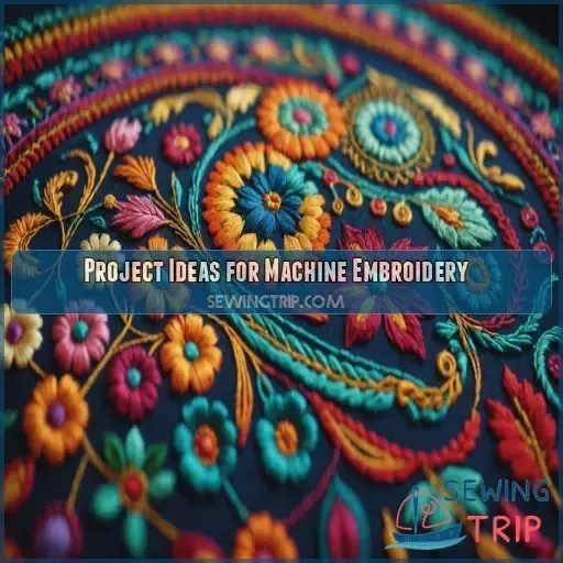 Project Ideas for Machine Embroidery