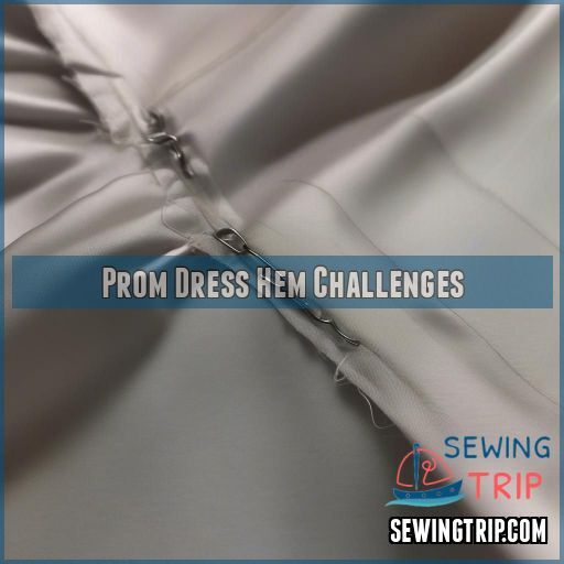 Prom Dress Hem Challenges Prom Dress Hem Challenges