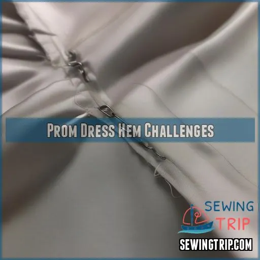 Prom Dress Hem Challenges