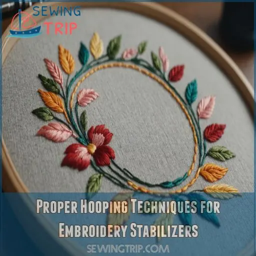 Proper Hooping Techniques for Embroidery Stabilizers