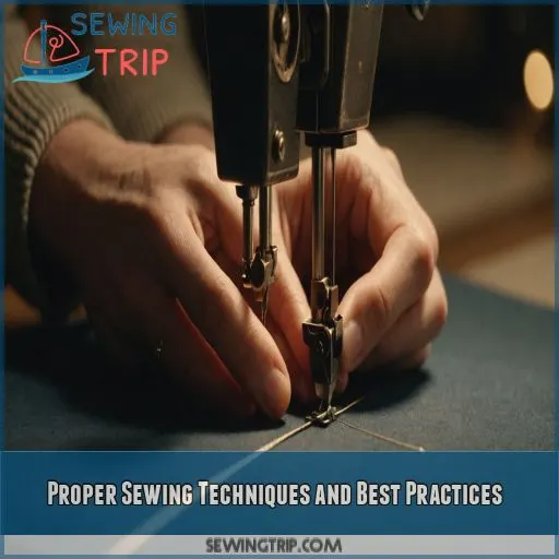 Proper Sewing Techniques and Best Practices