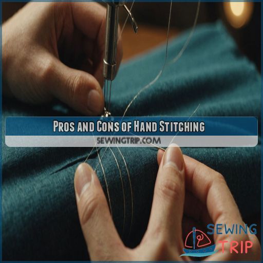 Pros and Cons of Hand Stitching