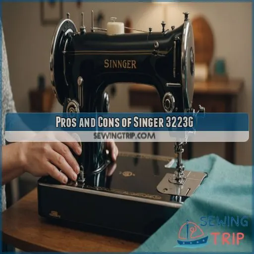 Pros and Cons of Singer 3223G