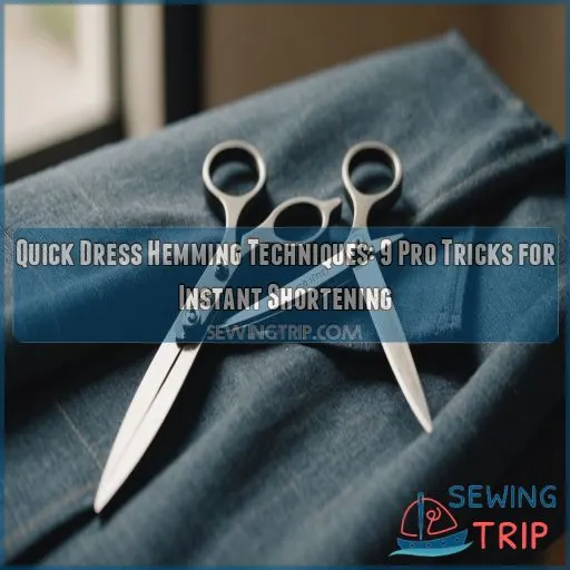 Quick dress hemming techniques