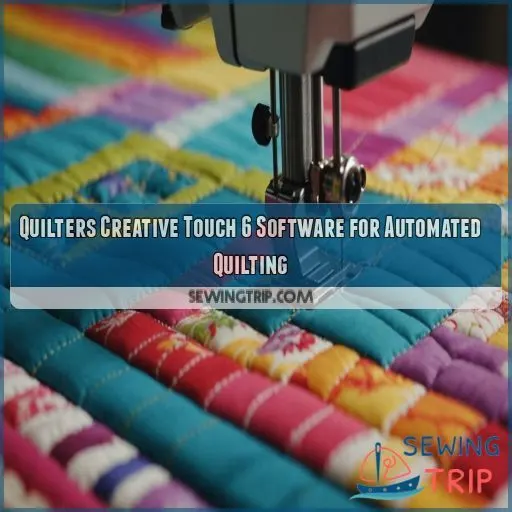 Quilters Creative Touch 6 Software for Automated Quilting