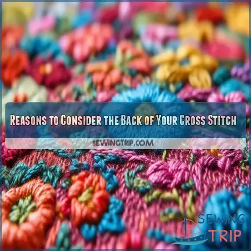 Reasons to Consider the Back of Your Cross Stitch