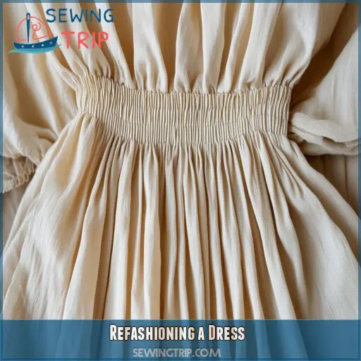 Refashioning a Dress Refashioning a Dress