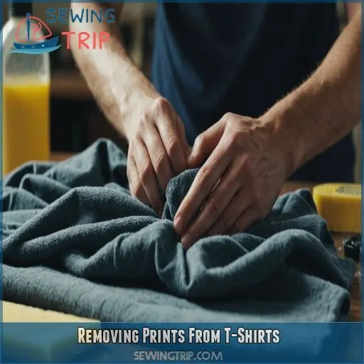 Removing Prints From T-Shirts