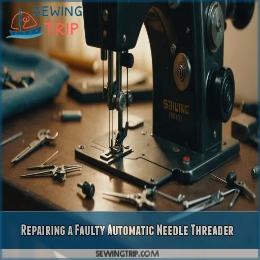 Repairing a Faulty Automatic Needle Threader