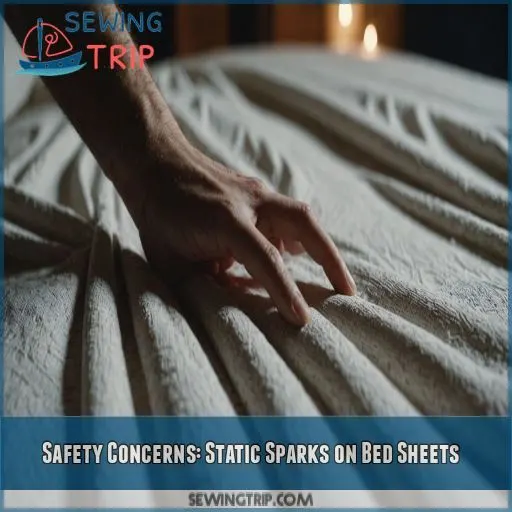 Safety Concerns: Static Sparks on Bed Sheets