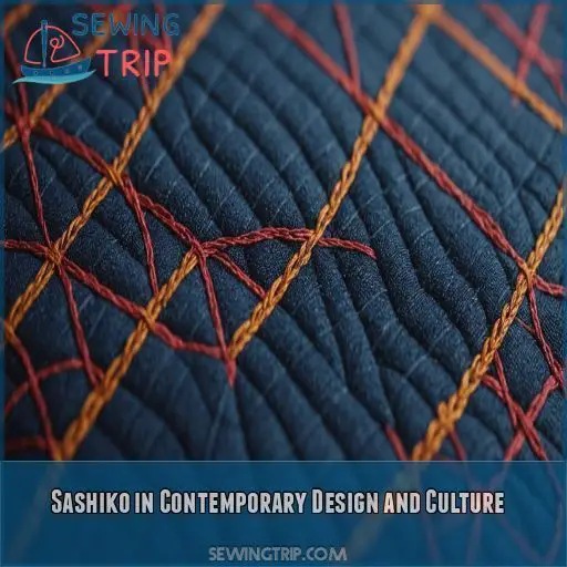 Sashiko in Contemporary Design and Culture