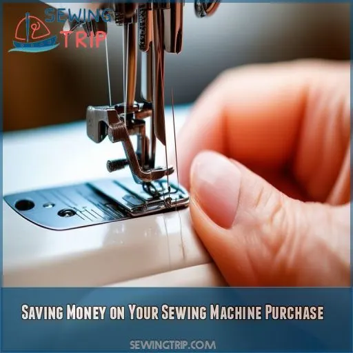 Saving Money on Your Sewing Machine Purchase