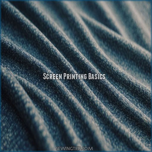 Screen Printing Basics Screen Printing Basics