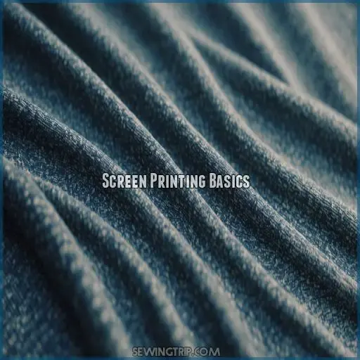 Screen Printing Basics