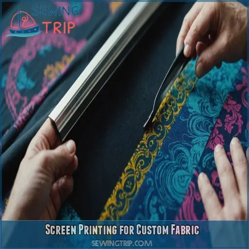 Screen Printing for Custom Fabric