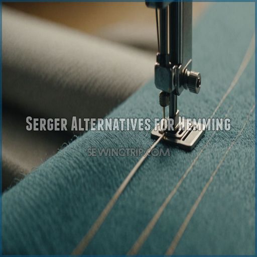 Serger Alternatives for Hemming